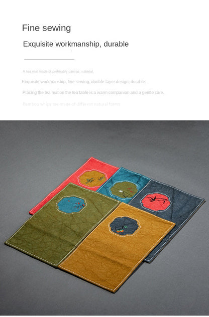 New Chinese Style Host Tea Mat