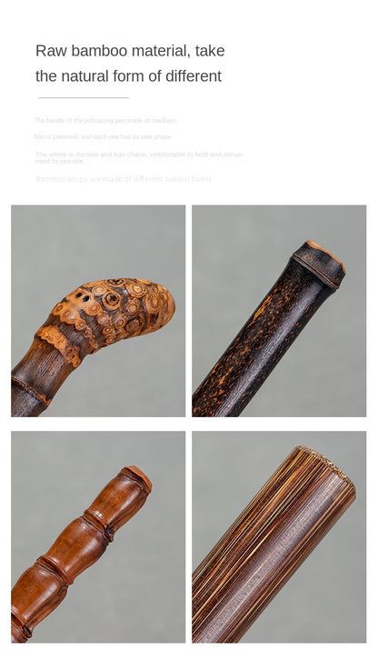 Chinese Style Old Bamboo Root Teapot Brush