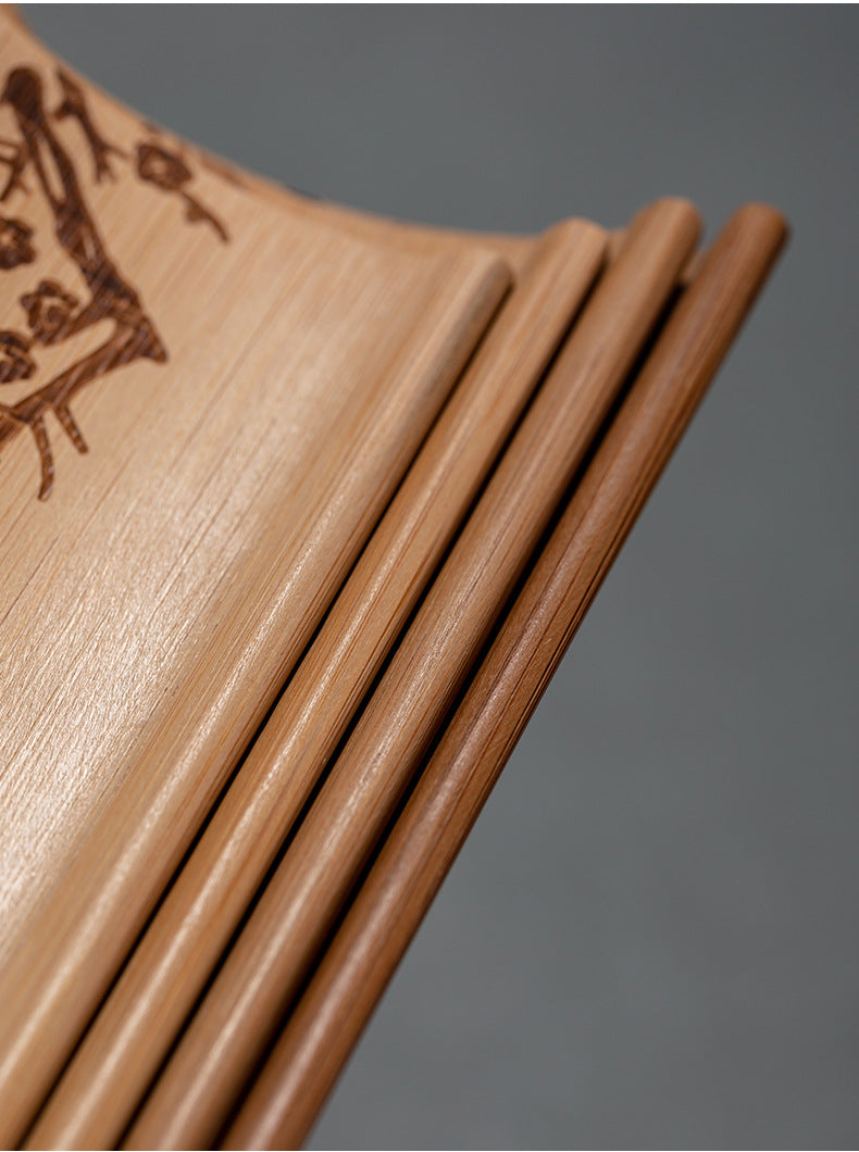 Bamboo Carved Tea Scoop