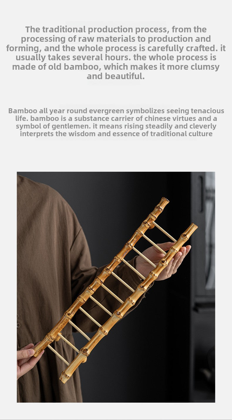 Bamboo Whip Tea Cup Holder