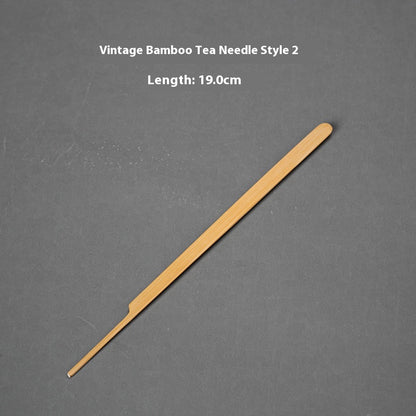 Chinese Style Bamboo Tea Needle Tea Knife