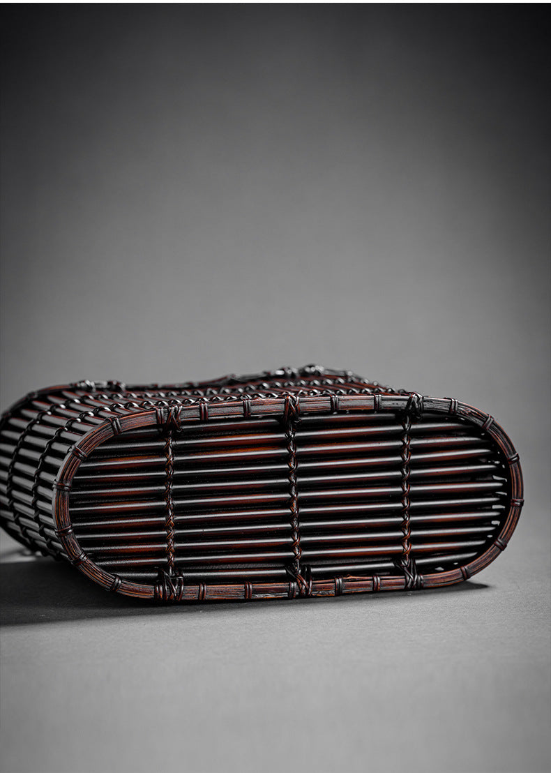 Retro Bamboo Woven Bag