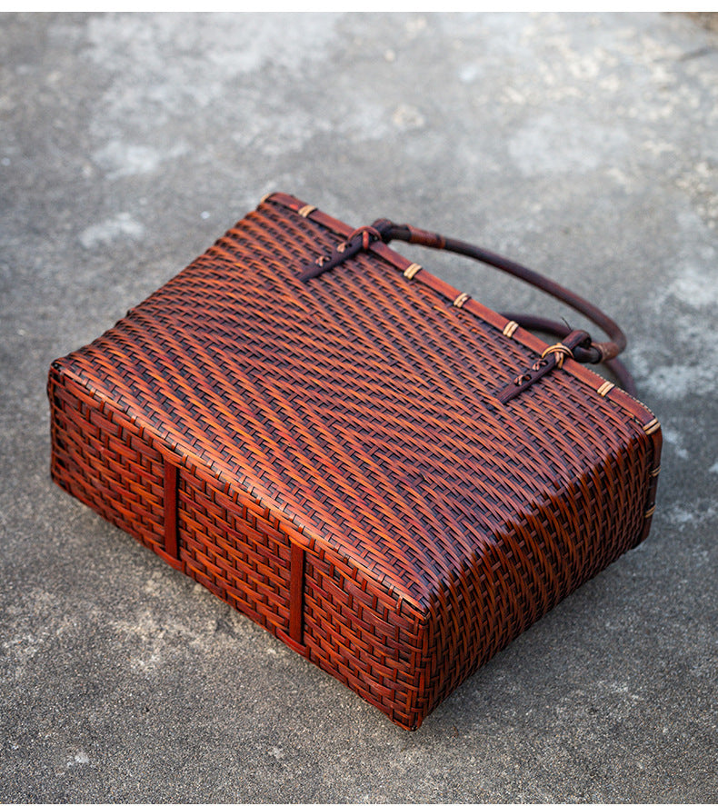 Chinese Style Handmade Bamboo Woven Bag