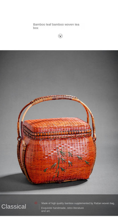 Bamboo Portable Tea Box