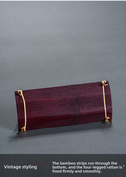 Bamboo Woven Tea Cake Tray