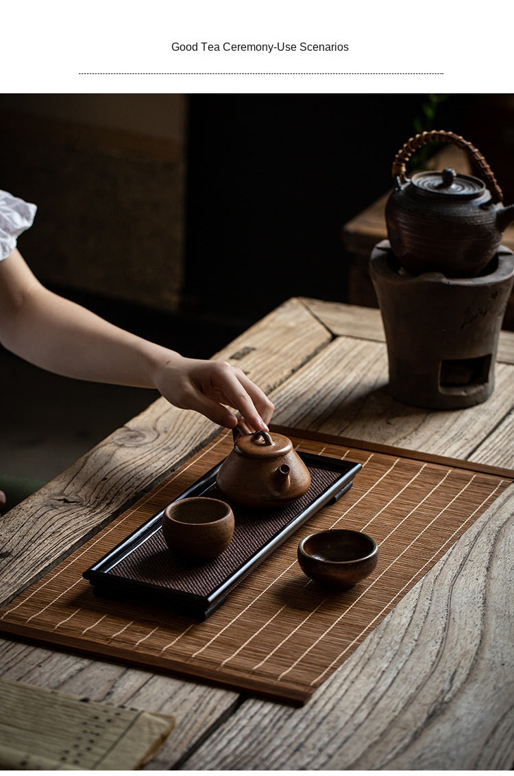 Tea Ceremony Bamboo Mat