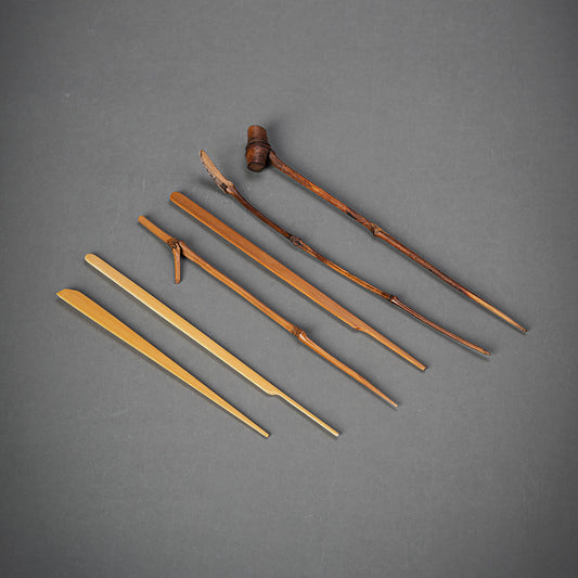 Chinese Style Bamboo Tea Needle Tea Knife