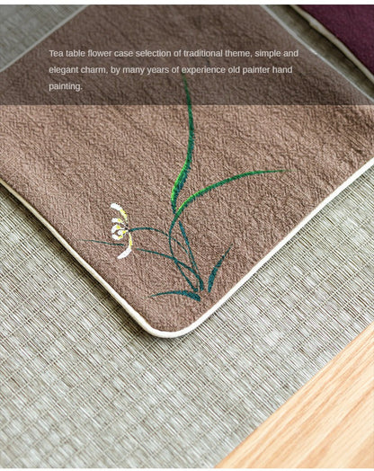 High-Grade Absorbent Cotton and Linen Tea Cloth