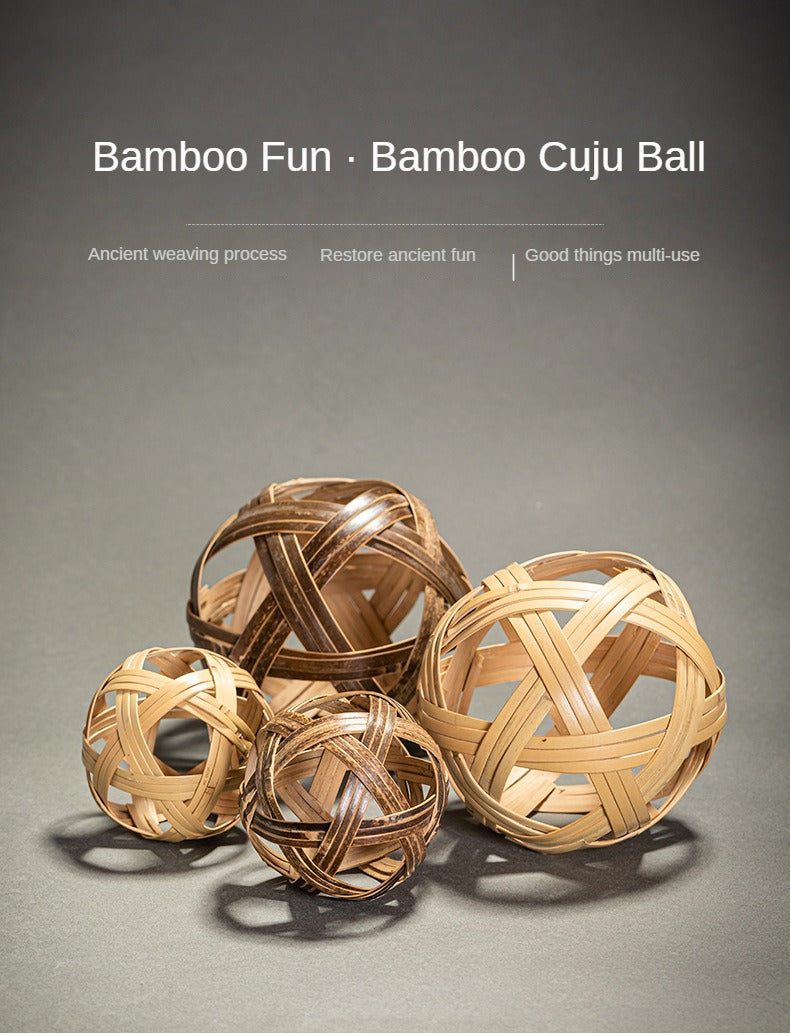 Black Bamboo Ball Cuju