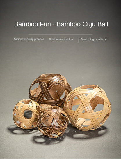 Black Bamboo Ball Cuju