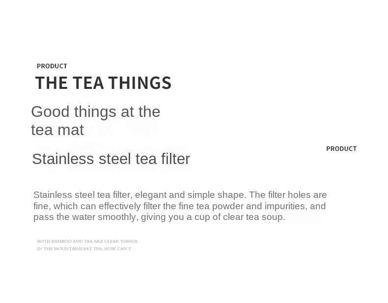Small Size Tea Funnel Tea Strainer