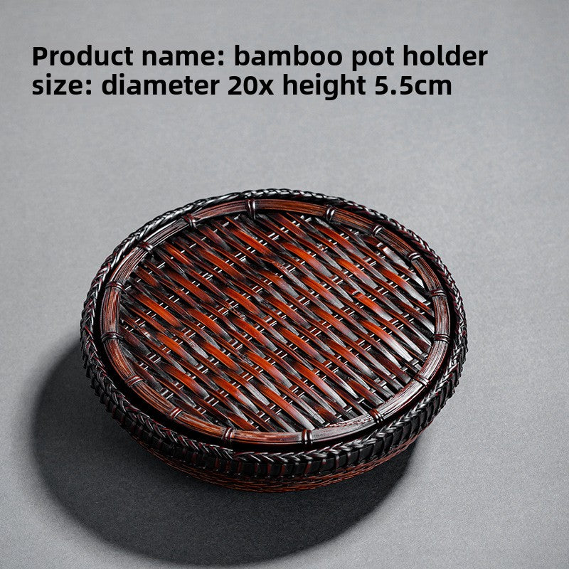 Simple Bamboo-Woven Tray