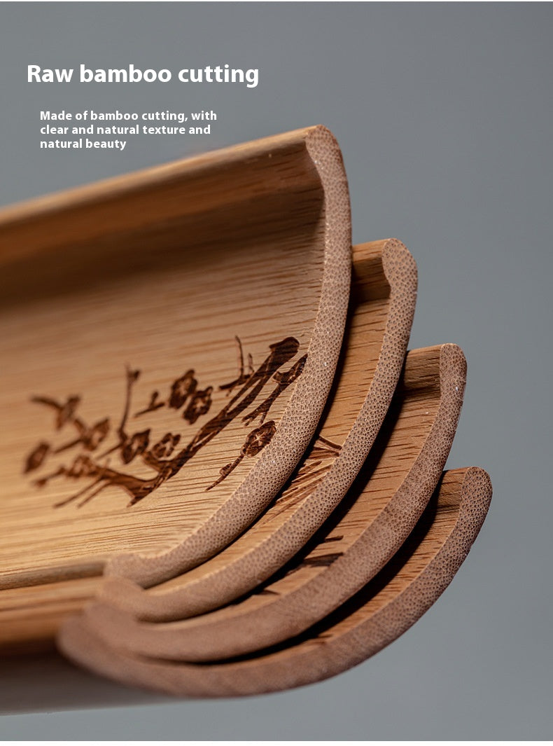 Bamboo Carved Tea Scoop
