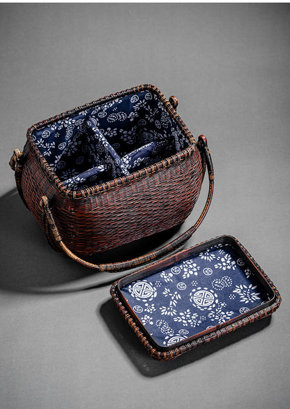 Bamboo Portable Tea Box
