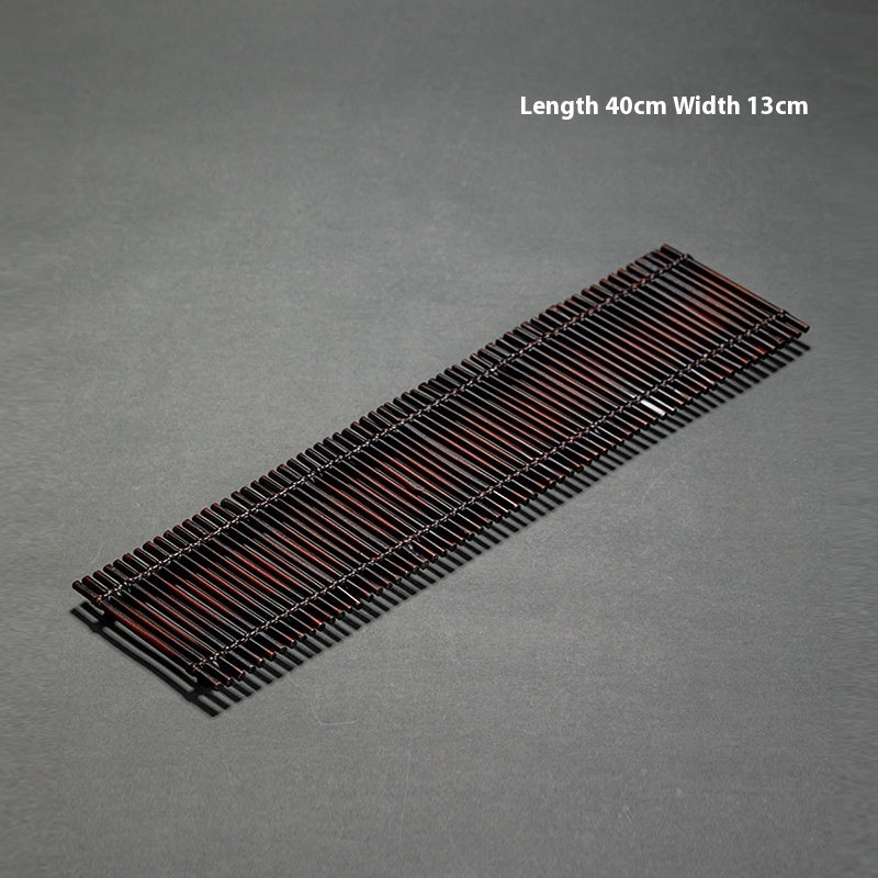 High-end Purple Bamboo Vintage Hand-woven Bamboo Basket