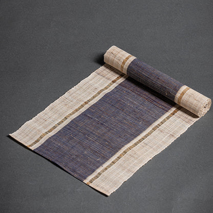 Hand-woven hemp grass tea mat