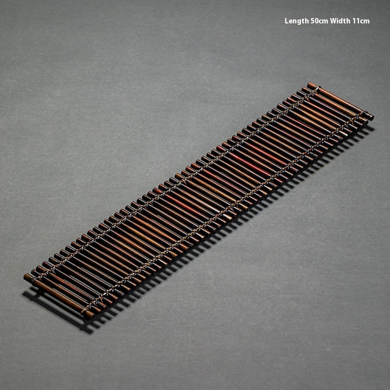 High-end Purple Bamboo Vintage Hand-woven Bamboo Basket