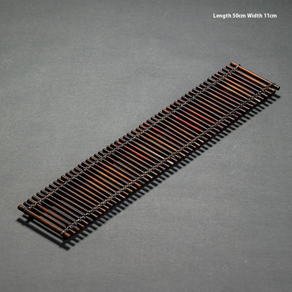 High-end Purple Bamboo Vintage Hand-woven Bamboo Basket