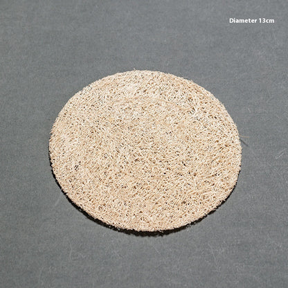 Teapot Holder Loofah Mat Dry Tea Tray Tea Mat