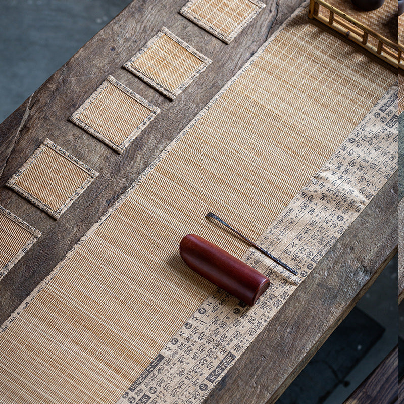 Tea Ceremony Bamboo Mat