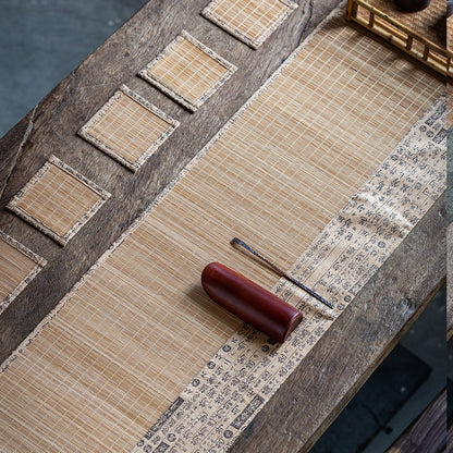 Tea Ceremony Bamboo Mat