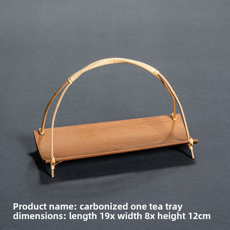 Bamboo Woven Tea Cake Tray