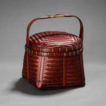 Chinese Retro Bamboo Food Container
