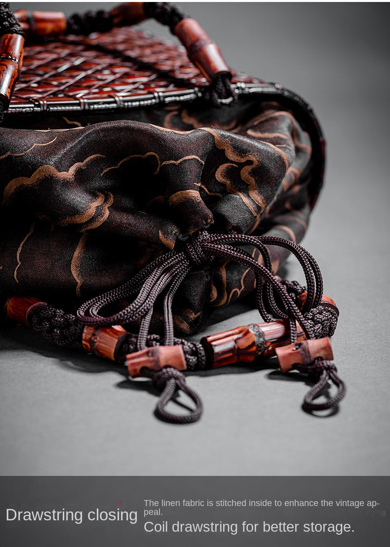 Retro Bamboo Woven Bag