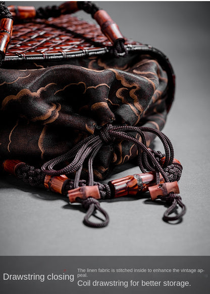 Retro Bamboo Woven Bag