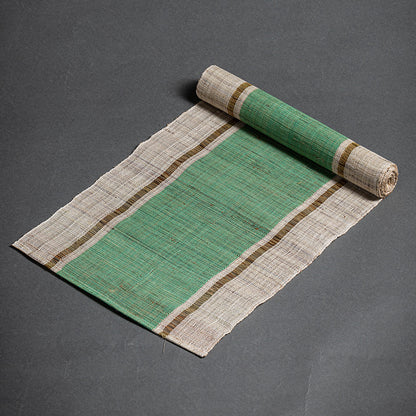 Hand-woven hemp grass tea mat
