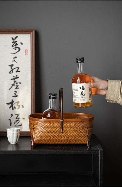Bamboo Woven Storage Basket
