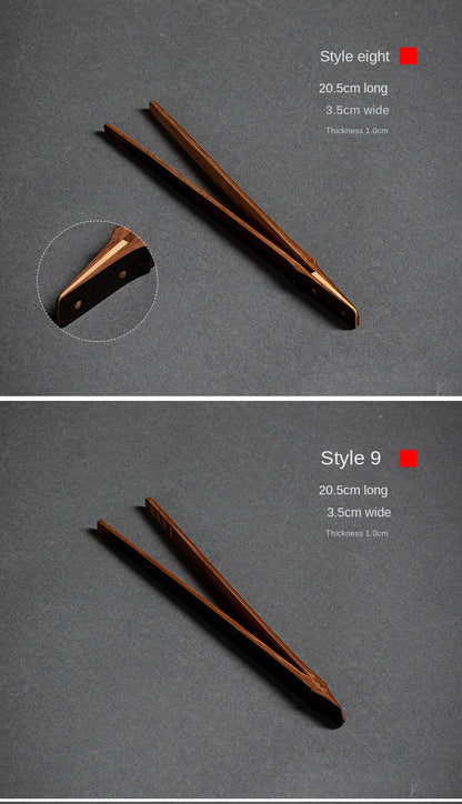 Bamboo Tea Tongs