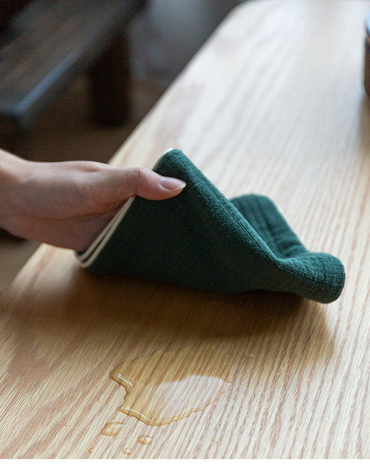 High-Grade Absorbent Cotton and Linen Tea Cloth