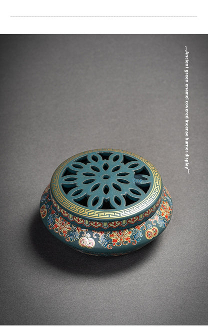 Chinese Style Incense Coil Aromatherapy Furnace Incense Holder