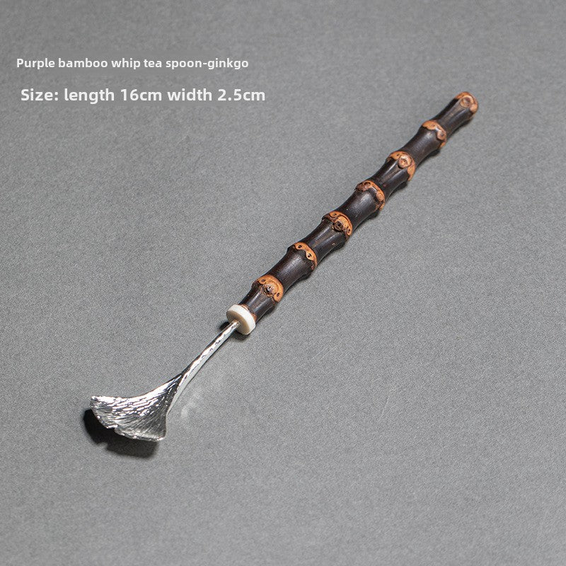 Black Bamboo Tea Spoon
