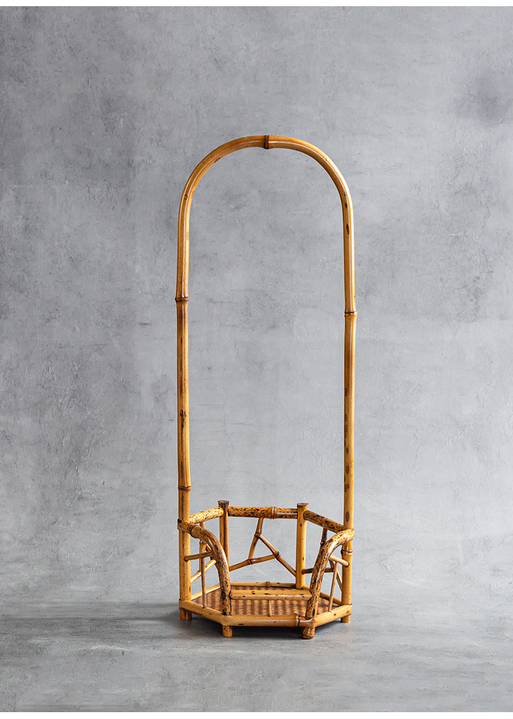 Purple Bamboo Cooling Stove Rack