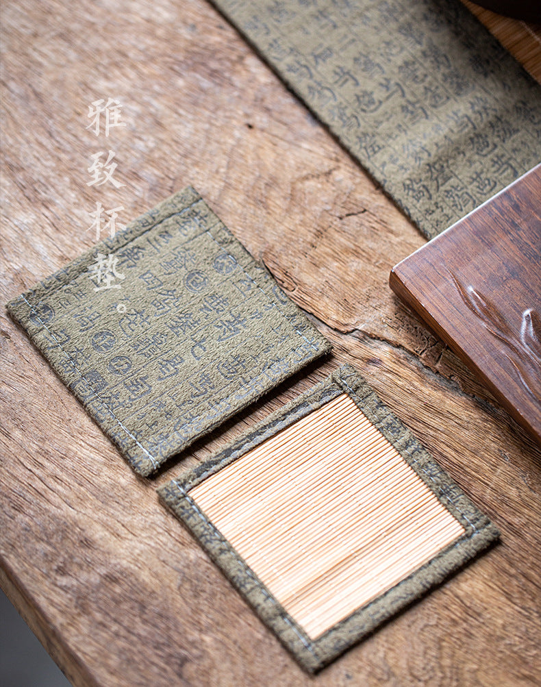 Tea Ceremony Bamboo Mat
