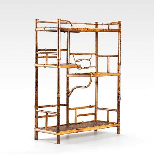 Purple Bamboo Tea Stand