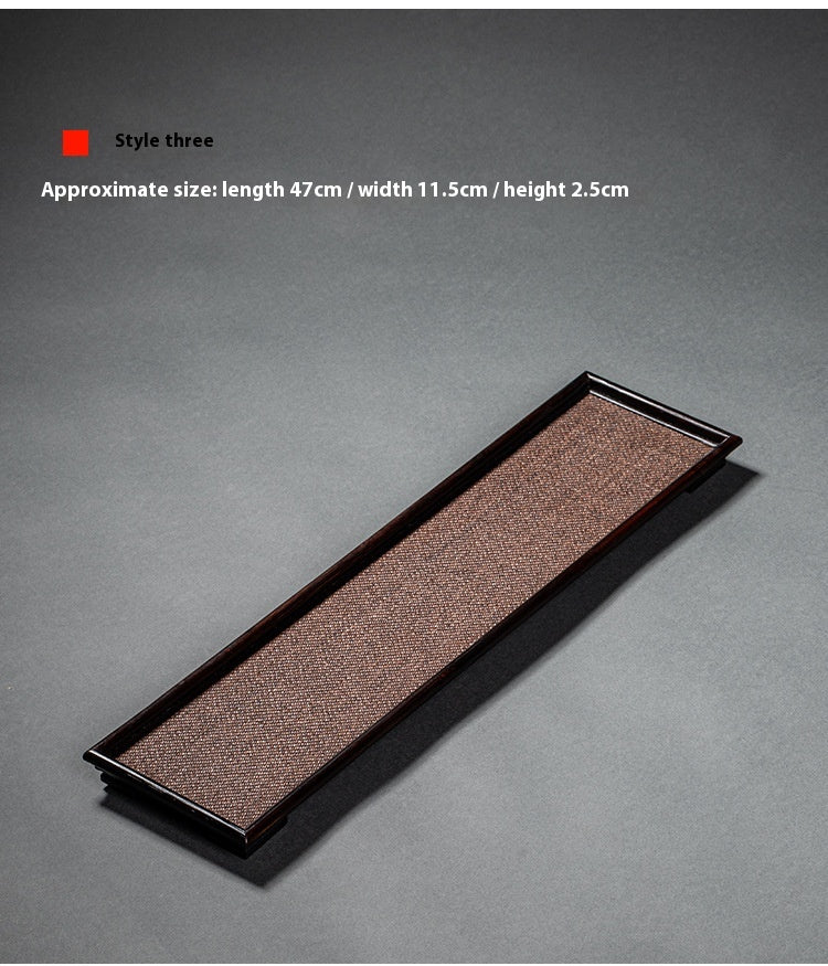 Household Solid Wood Tea Tray Food Tray