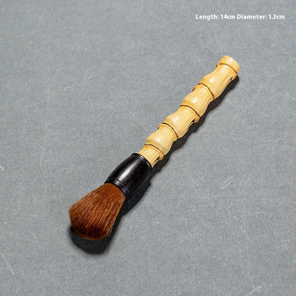 Black Bamboo Whip Pot Maintenance Pen Kung Fu Tea Set