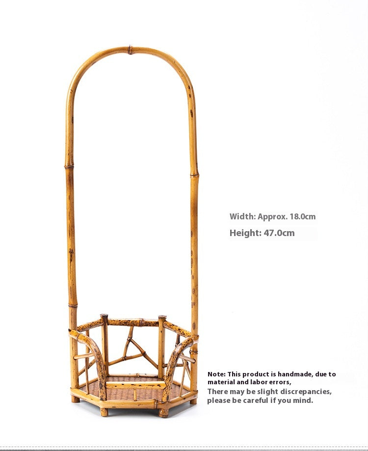 Purple Bamboo Cooling Stove Rack