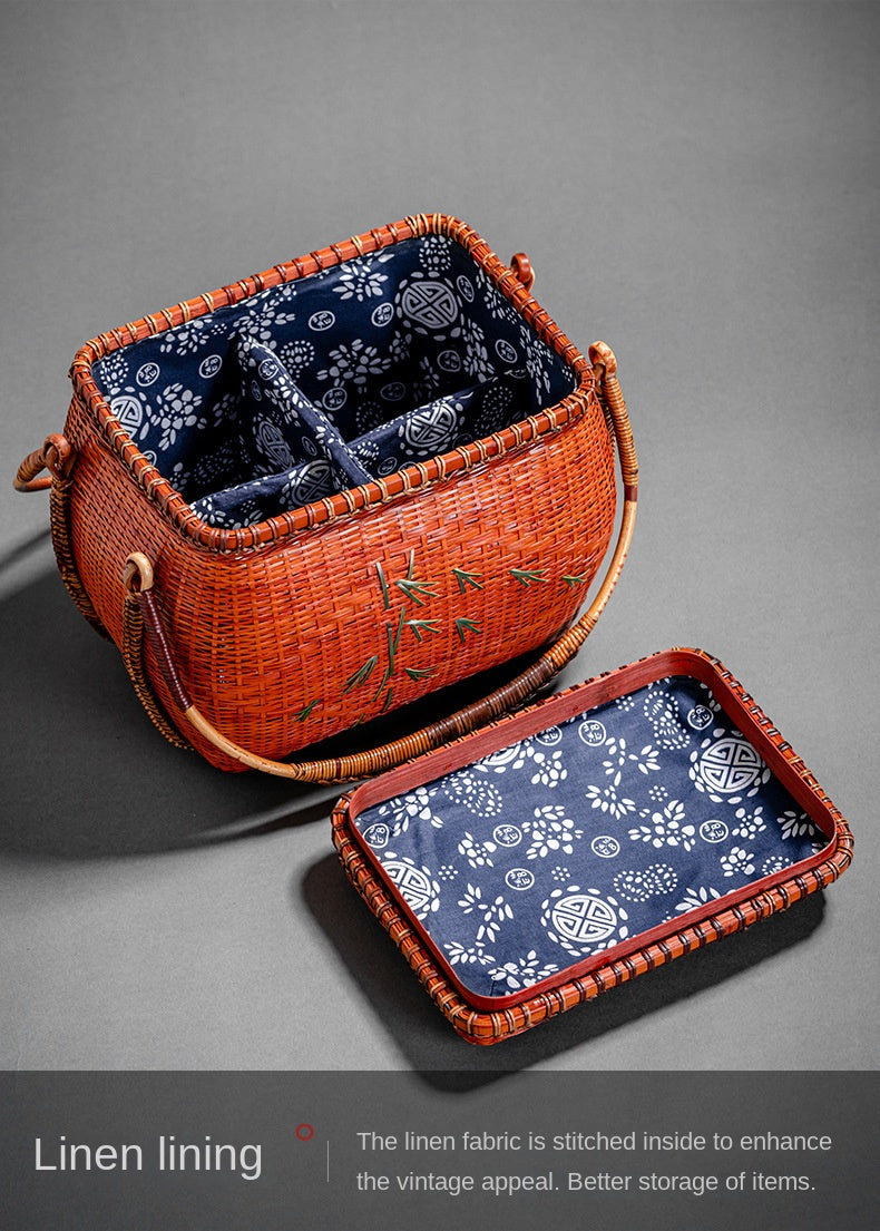 Bamboo Portable Tea Box