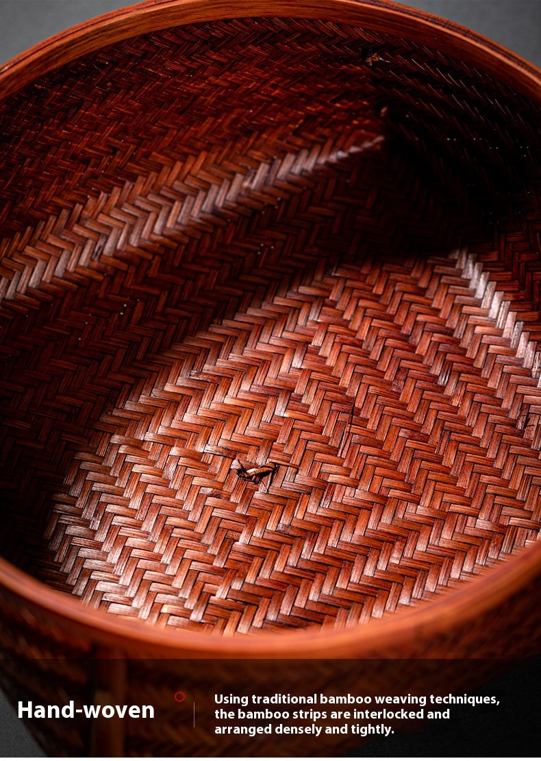 Bamboo Woven Storage Box