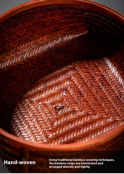 Bamboo Woven Storage Box