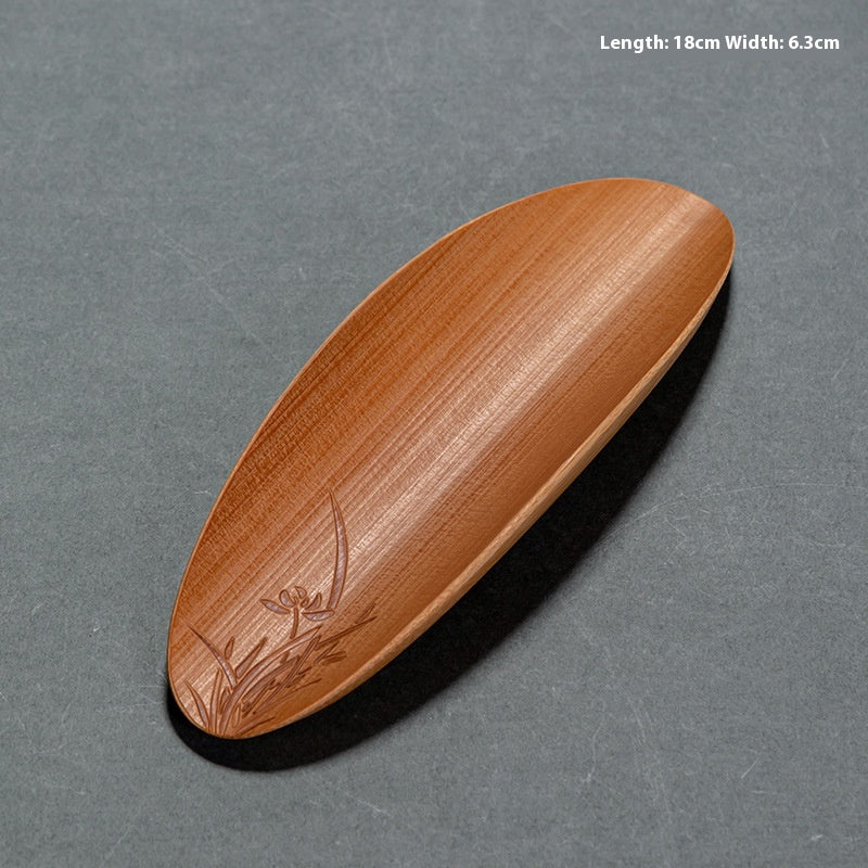 Bamboo Carved Tea Scoop