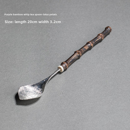 Black Bamboo Tea Spoon