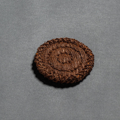 Brown Silk Tea Mat