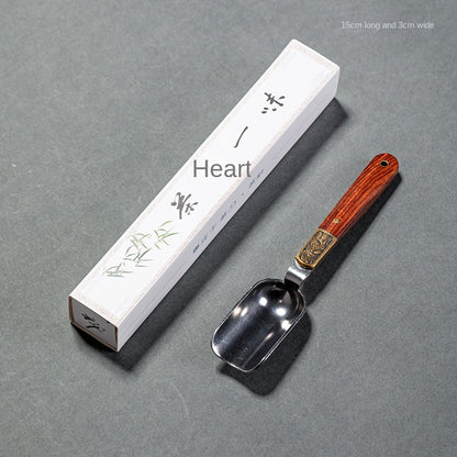 Chinese Style Stainless Steel Tea Spoon