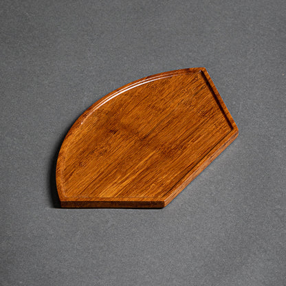 Heavy Bamboo Rectangular Single Layer Simple Tray