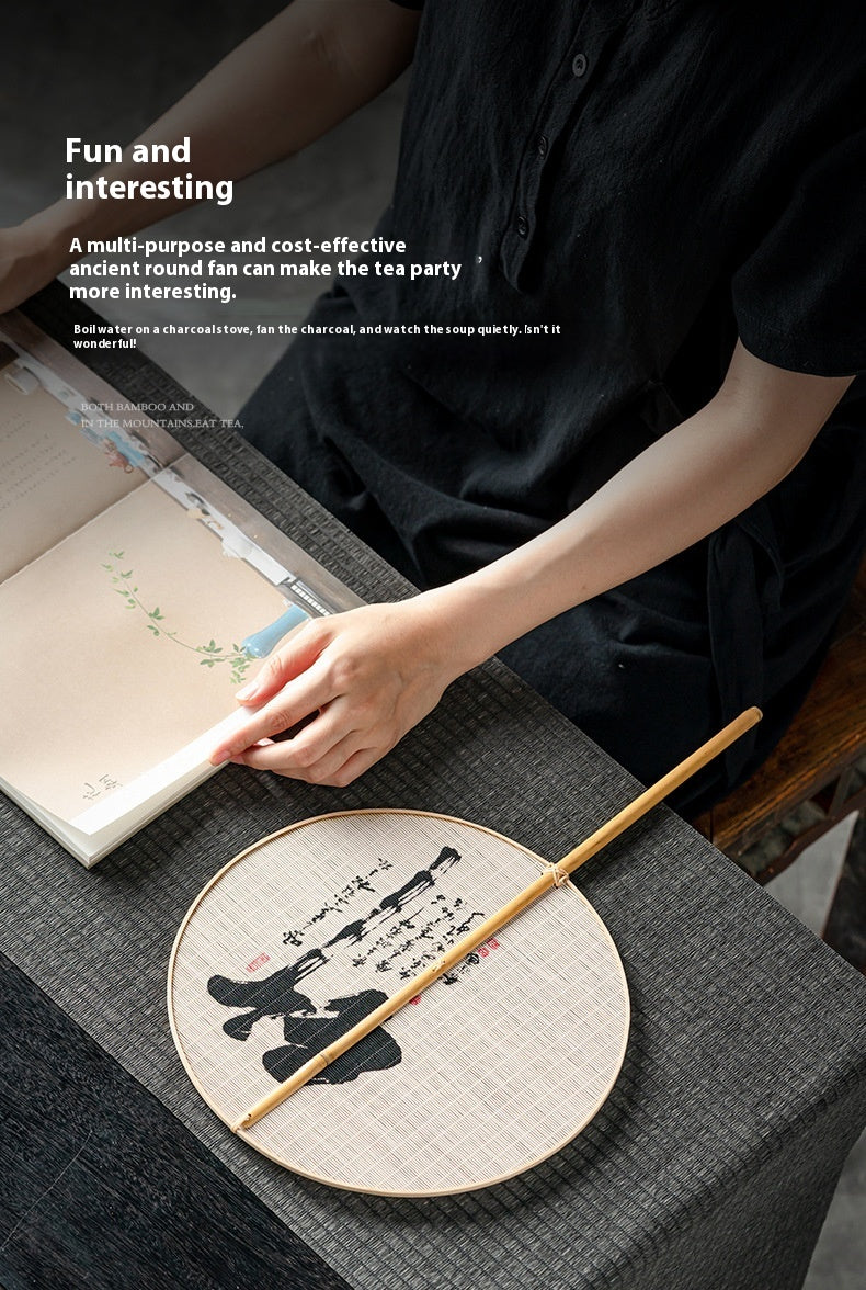 Round Fan Ancient Style New Chinese Style National Fan